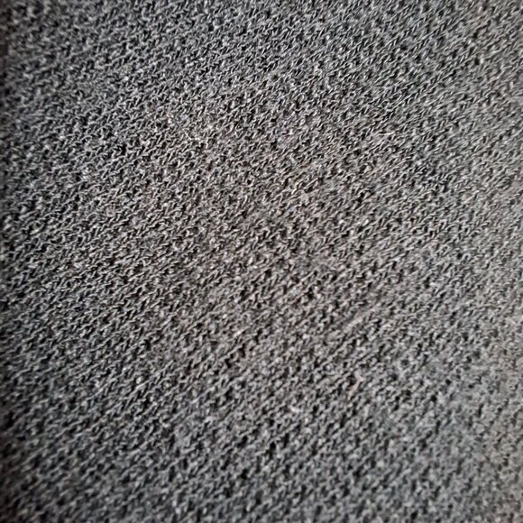 Racerback Bodycon Sz M Midi Sheath Dress Stretch Knit Asymmetrical Hem - Picture 12 of 12